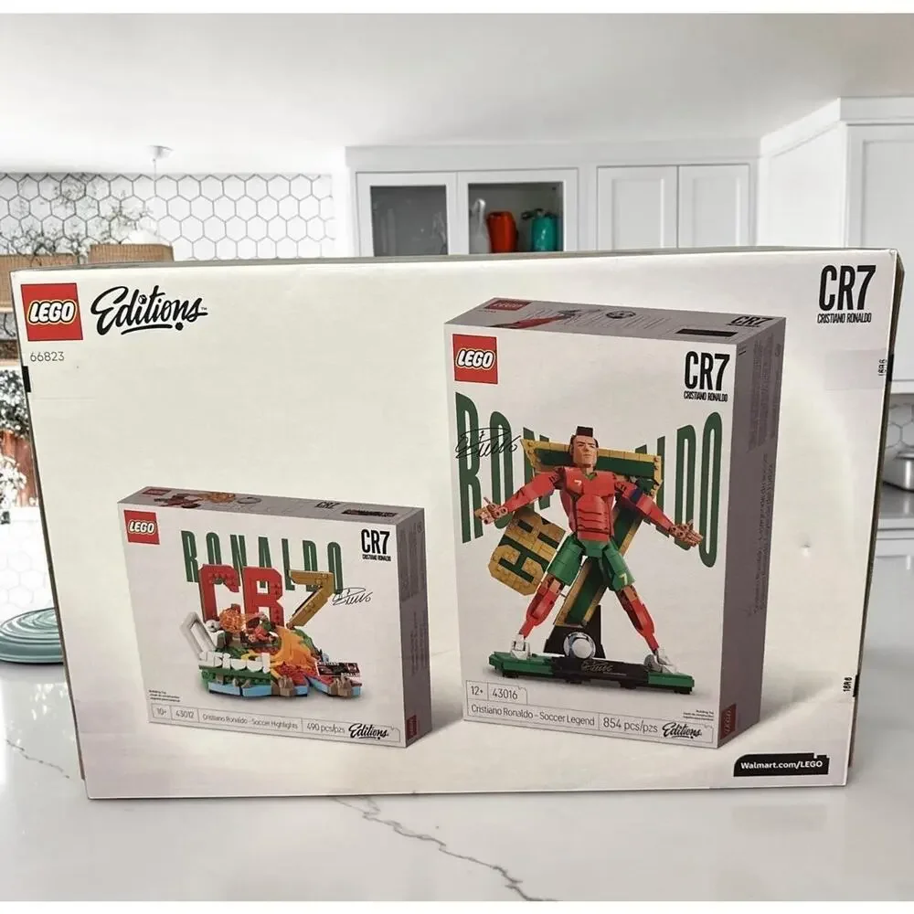 LEGO 66823 Editions Cristiano Ronaldo Collector's Set Co-Pack, Building Toy with